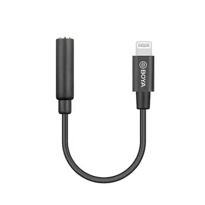 Boya By-K3 Trs To Male Lightning Adapter